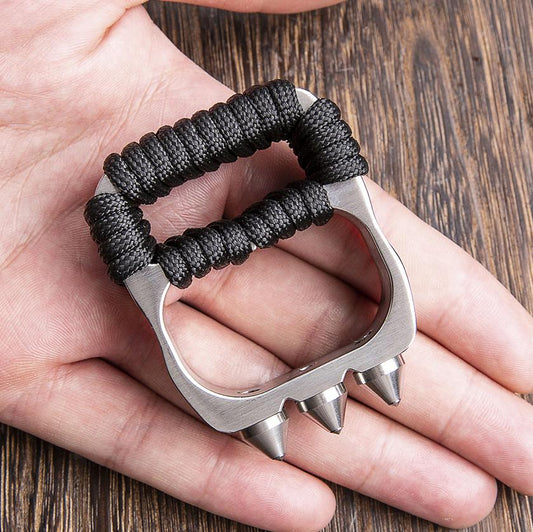 Two Finger Brass Knuckles Stainless Steel
