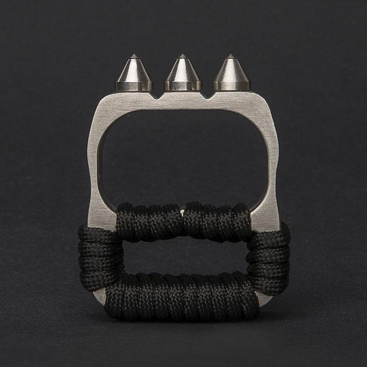 Two Finger Brass Knuckles Stainless Steel