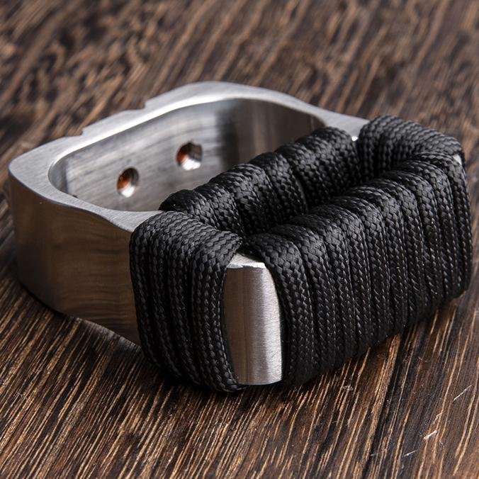 Two Finger Brass Knuckles Stainless Steel