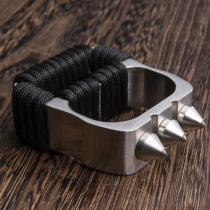 Two Finger Brass Knuckles Stainless Steel