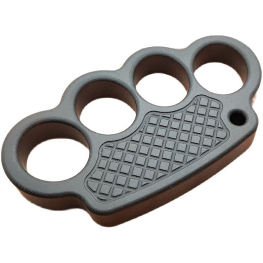 Non-Metal 4-Finger Brass Knuckles Duster Paperweight Self Defense - Cakra EDC Gadgets