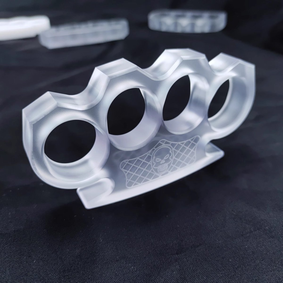 Clear Plastic Brass Knuckles