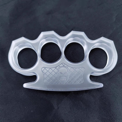 Clear Plastic Brass Knuckles