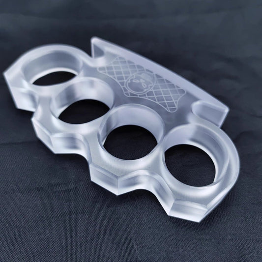 Clear Plastic Brass Knuckles