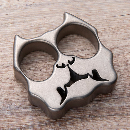 Pit Bull Full Titanium EDC Knuckles Self Defense