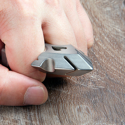 Titanium Non-Lethal Push Dagger