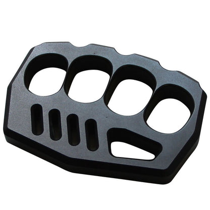 Self Defense Knuckle Rings Black Aluminium Alloy Light - Cakra EDC Gadgets