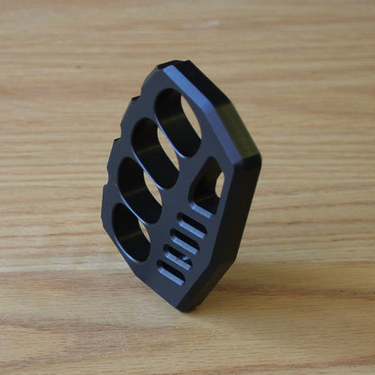 Self Defense Knuckle Rings Black Aluminium Alloy Light - Cakra EDC Gadgets