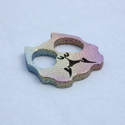 Bulldog Two Finger Titanium Knuckles - Cakra EDC Gadgets